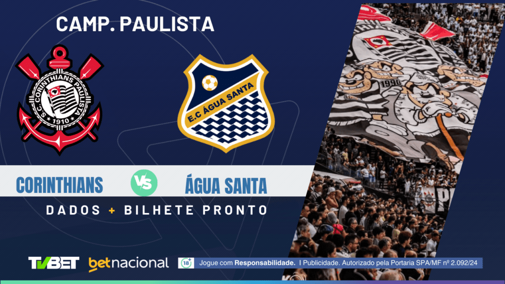 Corinthians x Água Santa - Paulistão.