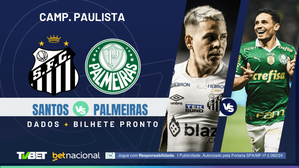 Santos x Palmeiras - Paulistão.