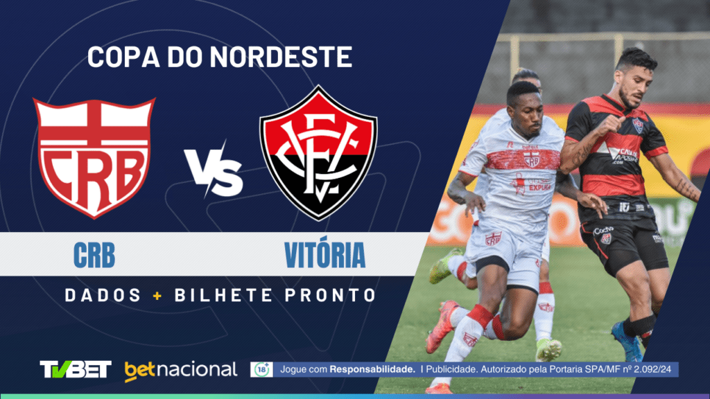 CRB x Vitória - Copa do Nordeste 2025