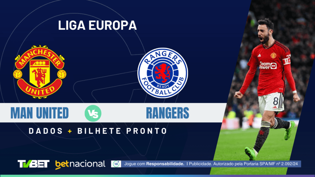 Man United x Rangers - Liga Europa 2024/25