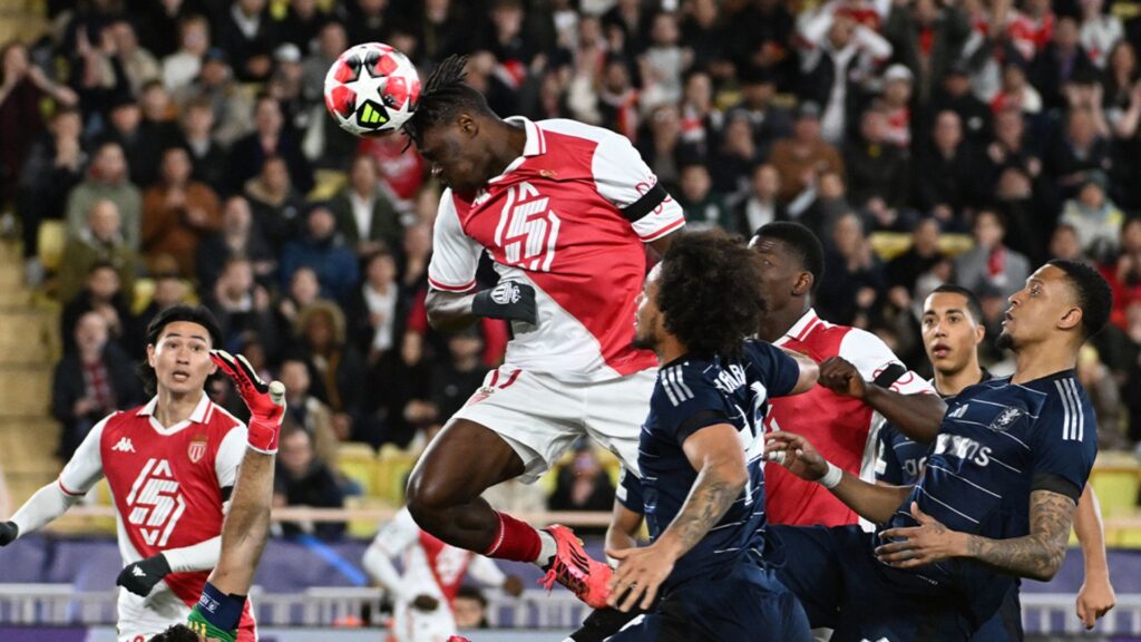 Monaco venceu o Aston Villa pela Champions League (Foto: Reprodução)