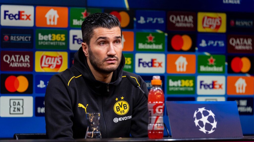 Sahin não é mais o técnico do Borussia Dortmund