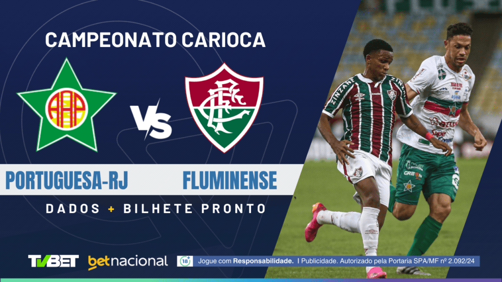 Portuguesa-RJ x Fluminense - Carioca 2025