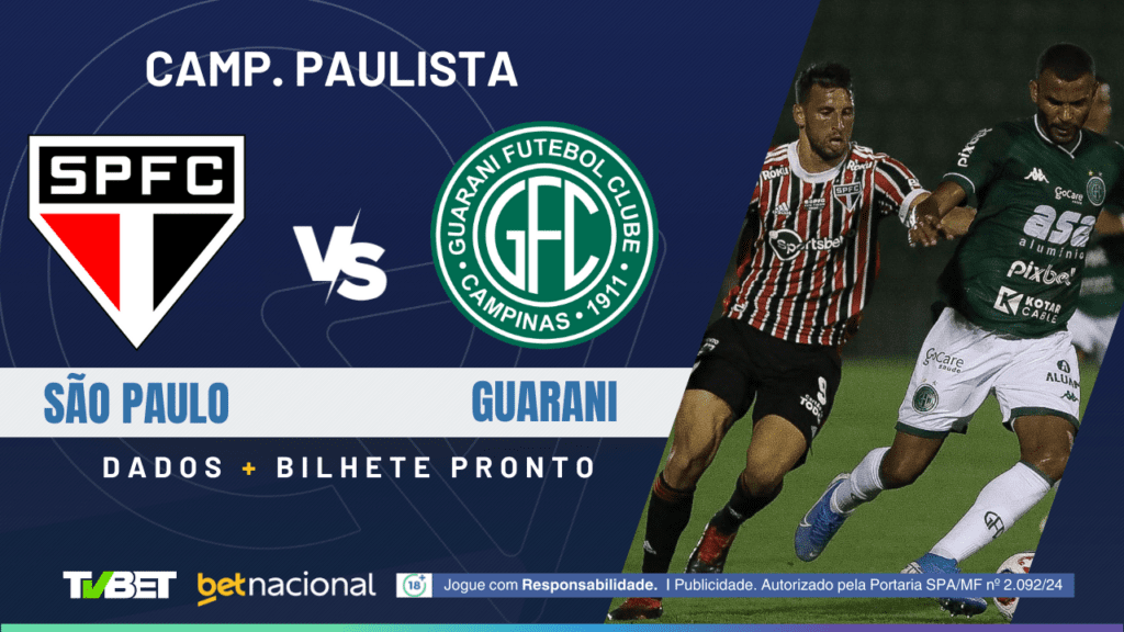 São Paulo x Guarani - Paulistão.