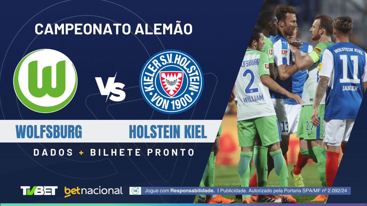 Wolfsburg x Holstein Kiel: tempo real, onde assistir ao vivo, horário ...