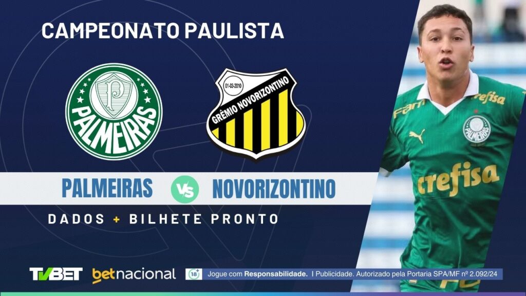 Palmeiras x Novorizontino