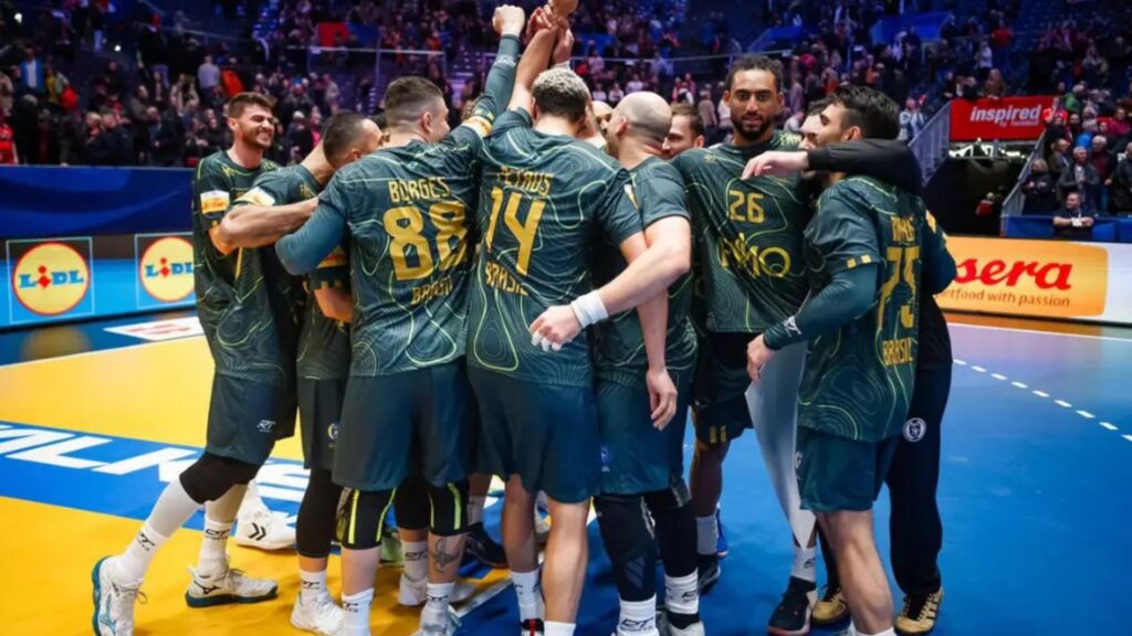 Brasil terá desafio decisivo contra a Suécia no Mundial de Handebol 2025 (Foto: IHF/Reprodução)