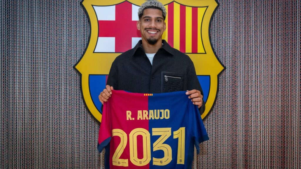 Ronald Araújo, zagueiro do Barcelona (Foto: Divulgação)