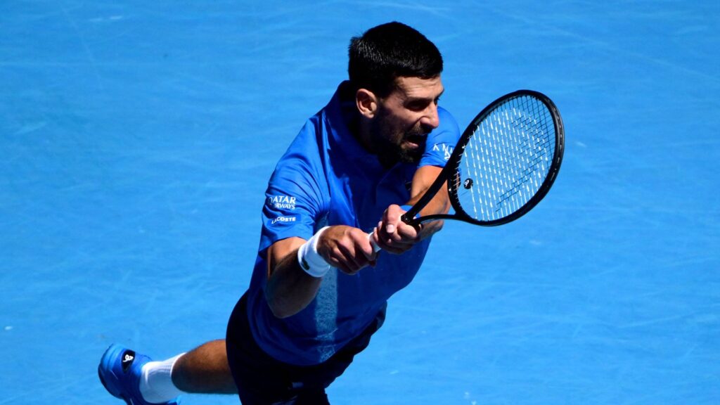 Djokovic em partida que abandonou