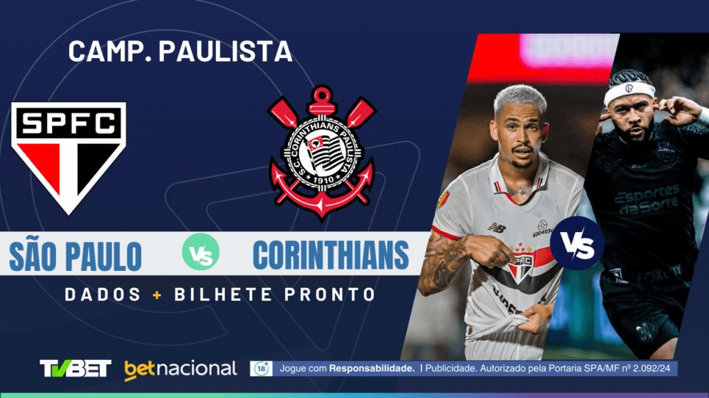 São Paulo x Corinthians - Paulistão.