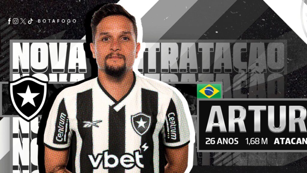 Artur é o novo reforço do Botafogo