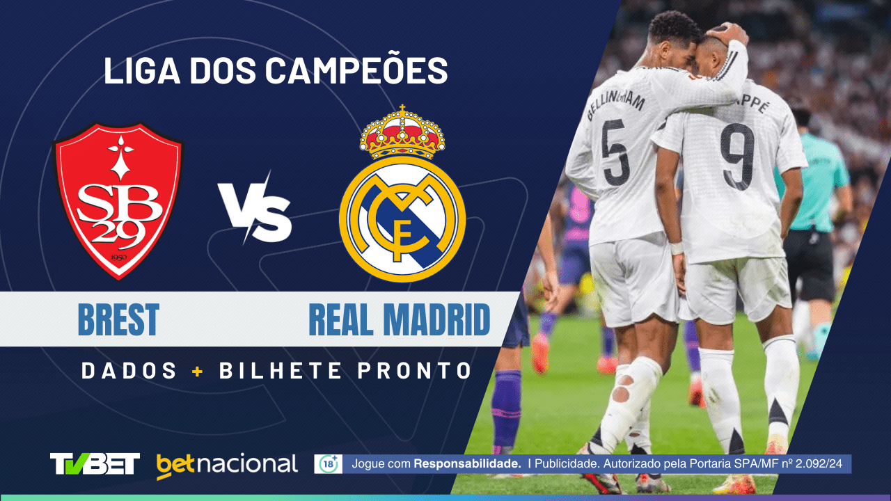 Brest x Real Madrid: tempo real, onde assistir ao vivo, horário ...