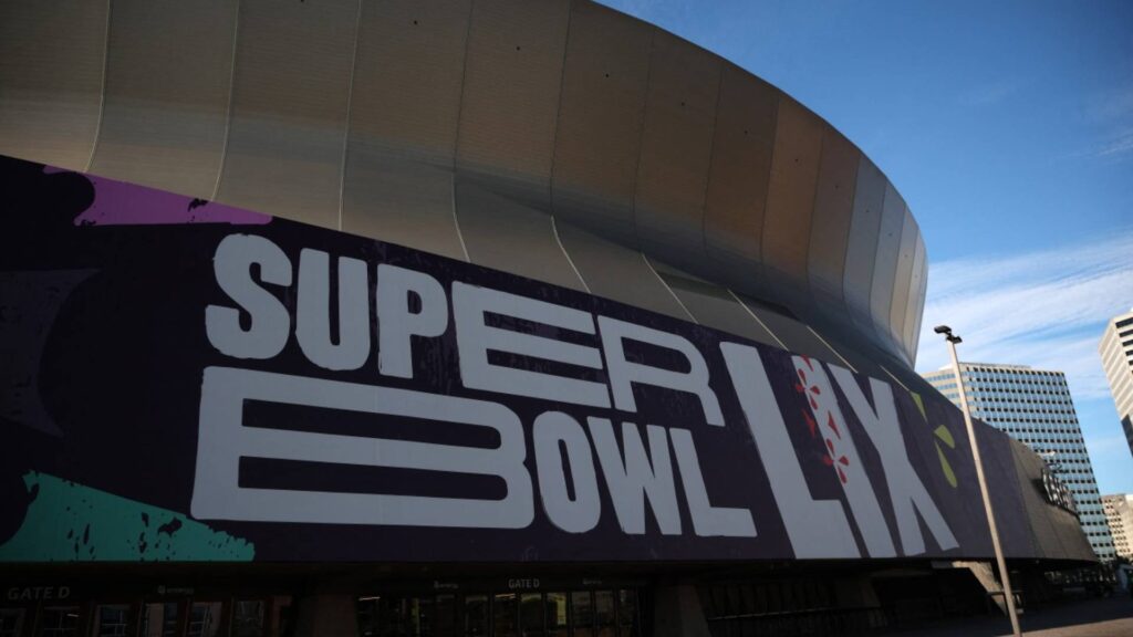 O Super Bowl LIX acontece no dia 9 de fevereiro entre Chiefs e Eagles. Foto: Chris Graythen / GETTY IMAGES NORTH AMERICA / Getty Images via AFP