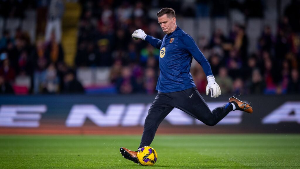 Szczesny em campo pelo Barcelona