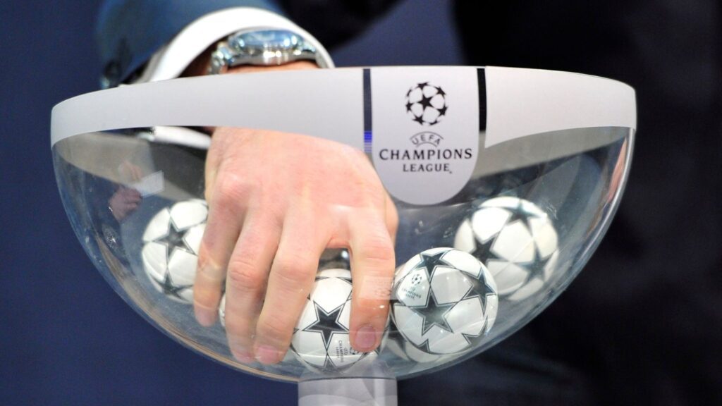 Sorteio definirá confrontos da Champions League. Foto: Reprodução/UCL