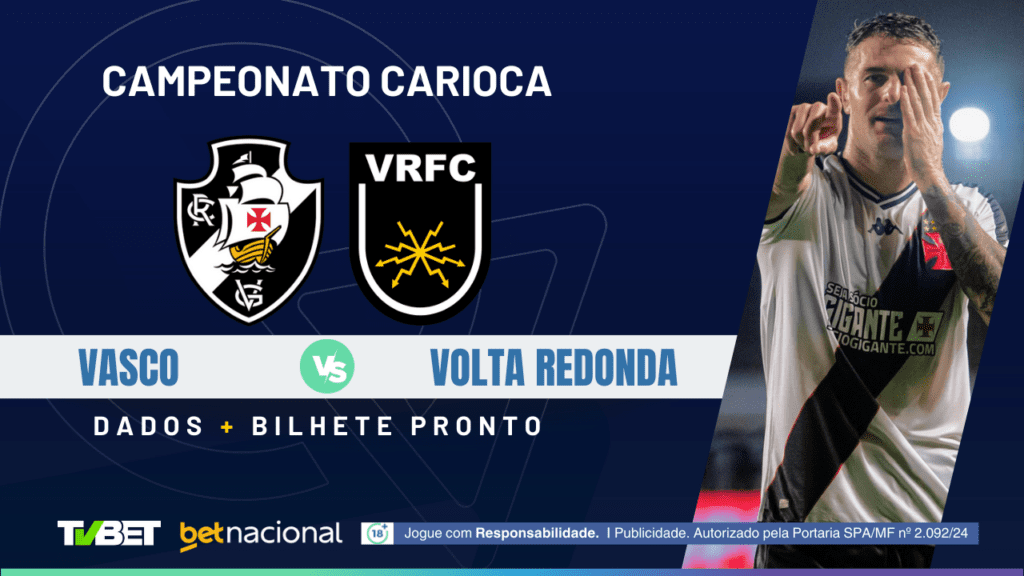 Vasco x Volta Redonda - Carioca 2025