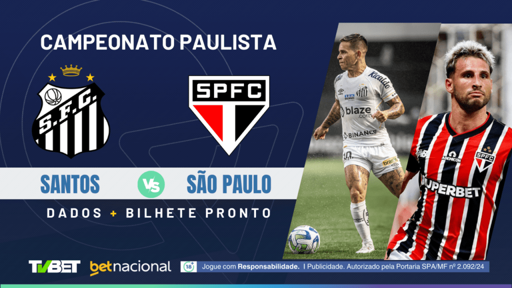 Santos x São Paulo - Paulista 2025