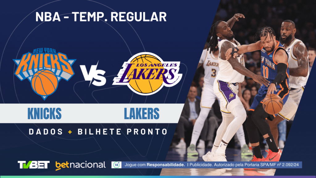 Knicks x Lakers - NBA 2024/25