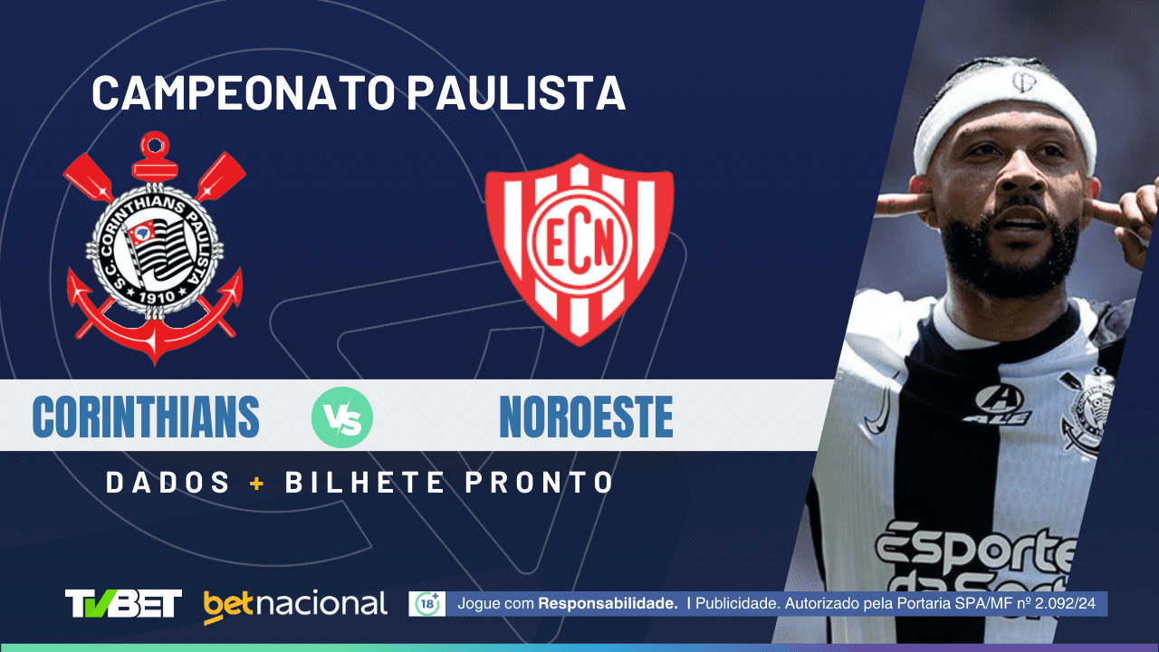 Corinthians x Noroeste: tempo real, onde assistir, horário, escalações ...