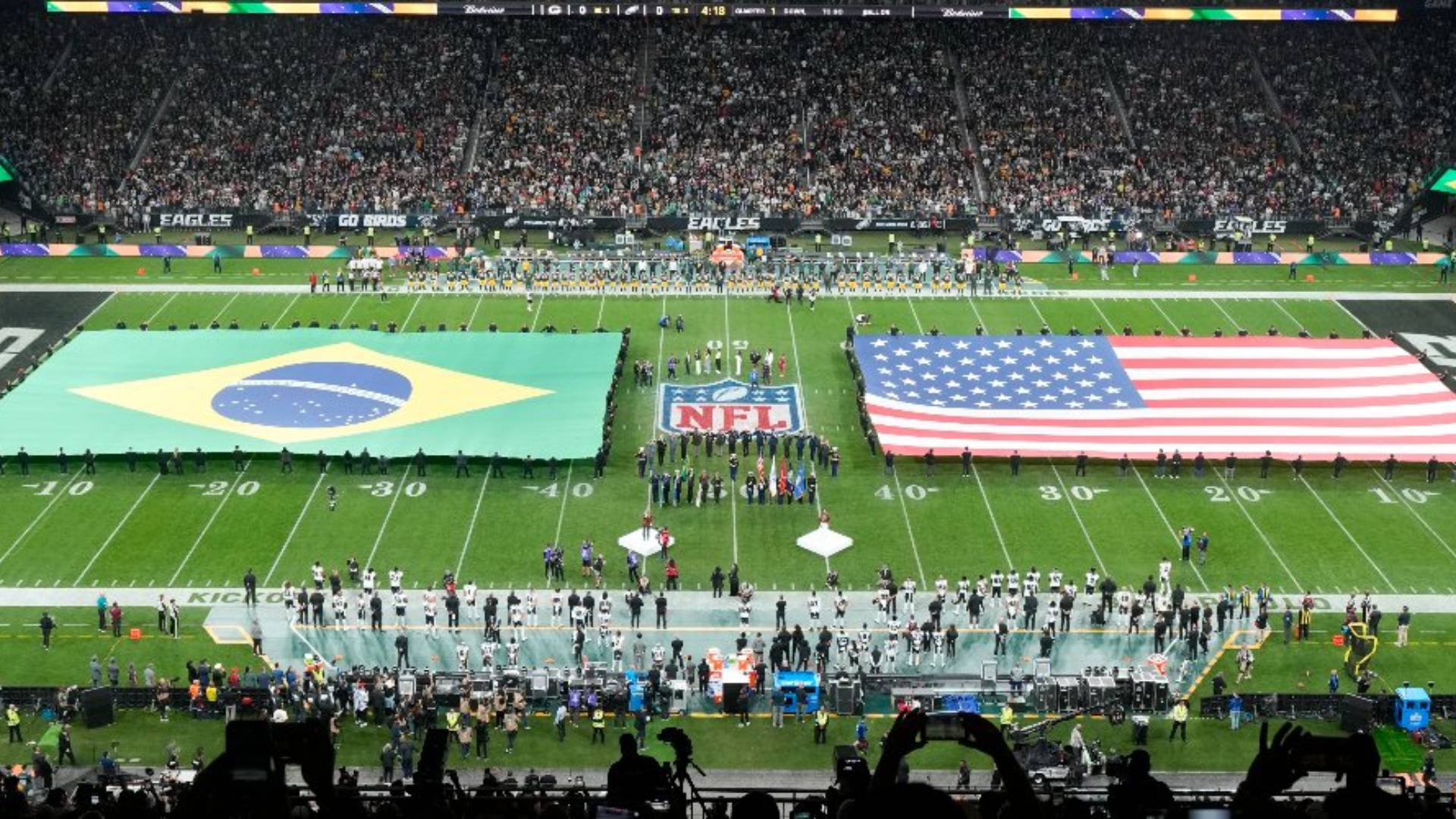 Brasil Pode Receber Dois Jogos Da NFL Em 2026 Game Arena Nfl 1 