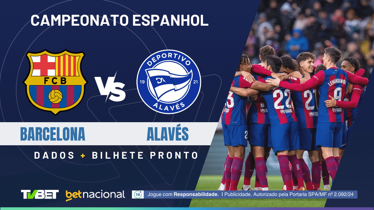 Barcelona x Alavés: tempo real, onde assistir ao vivo, horário ...