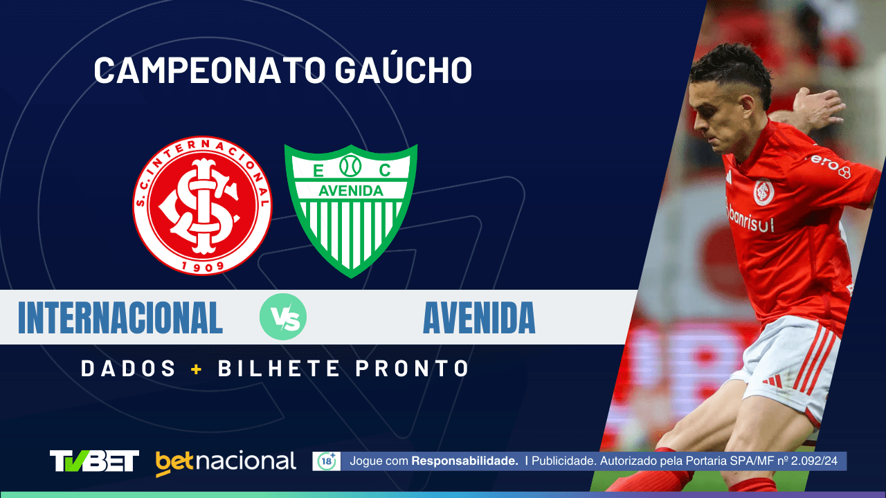 Internacional x Avenida: tempo real, onde assistir ao vivo, horário ...