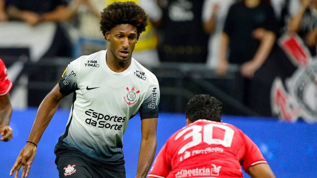 Talles Magno marcou um belo gol na vitória do Corinthians. Foto: Renato Pizzutto/Ag. Paulistão