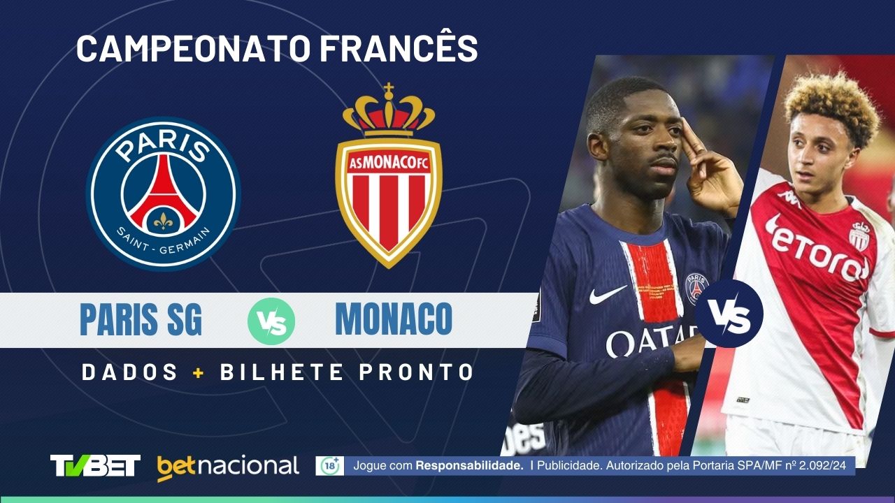PSG x Monaco: tempo real, onde assistir, horário, escalações e palpites ...