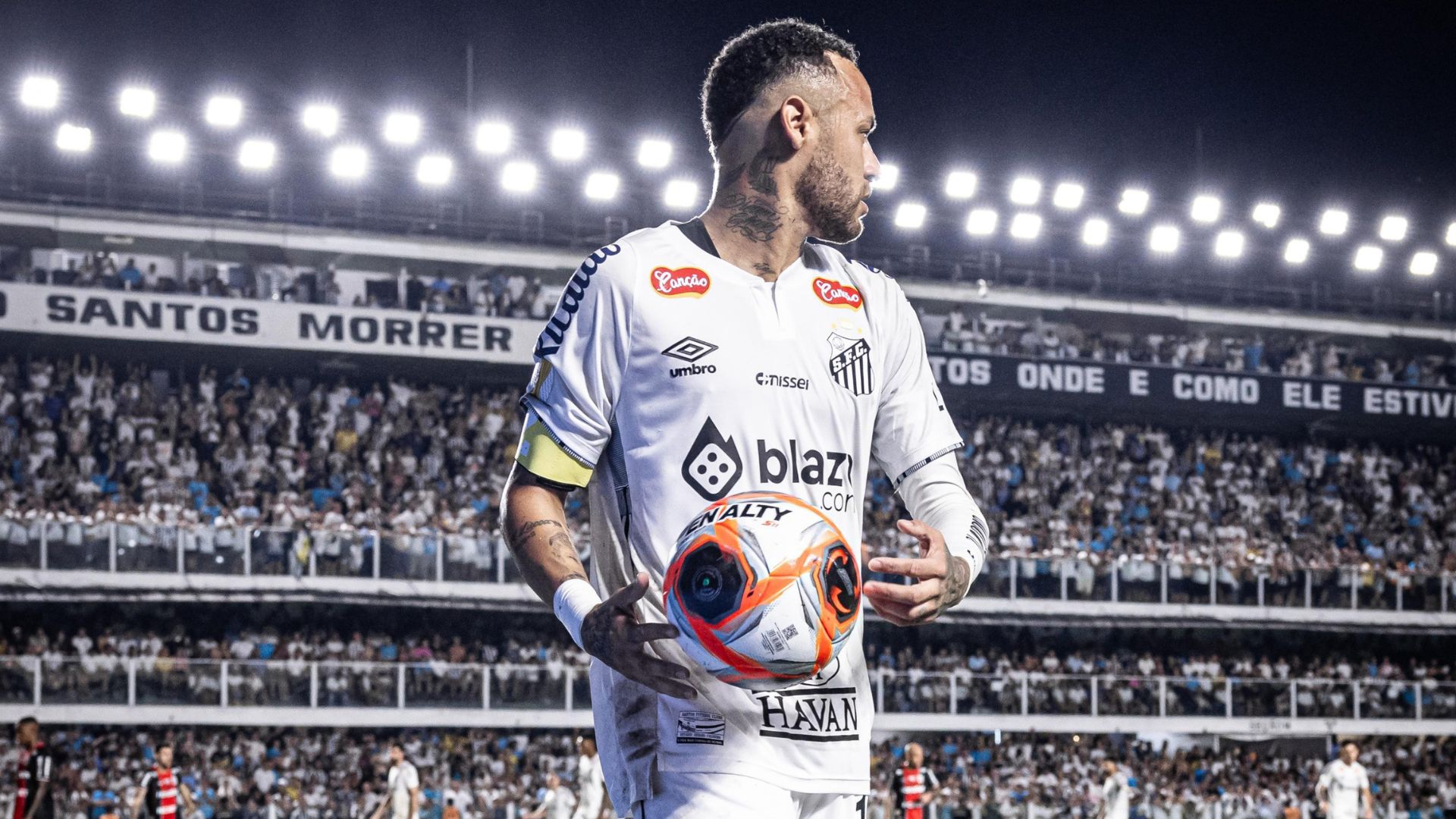 Em estreia de Neymar, Santos fica no empate com o Botafogo pelo