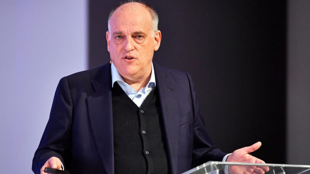 Javier Tebas, presidente de LaLiga (Foto: Pau Barrena/AFP)