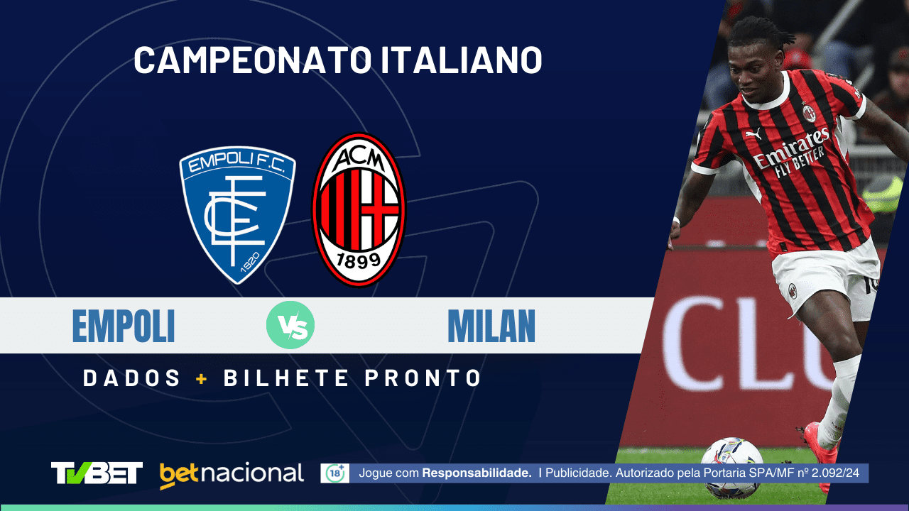 Empoli x Milan: tempo real, onde assistir ao vivo, horário, escalações ...