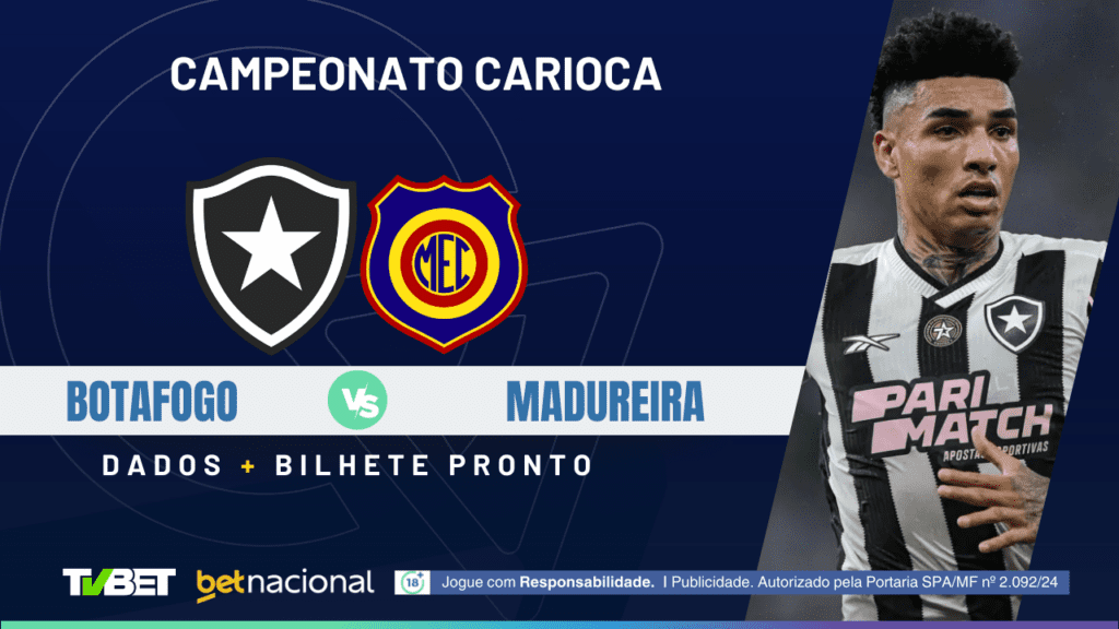 Botafogo x Madureira - Carioca 2025