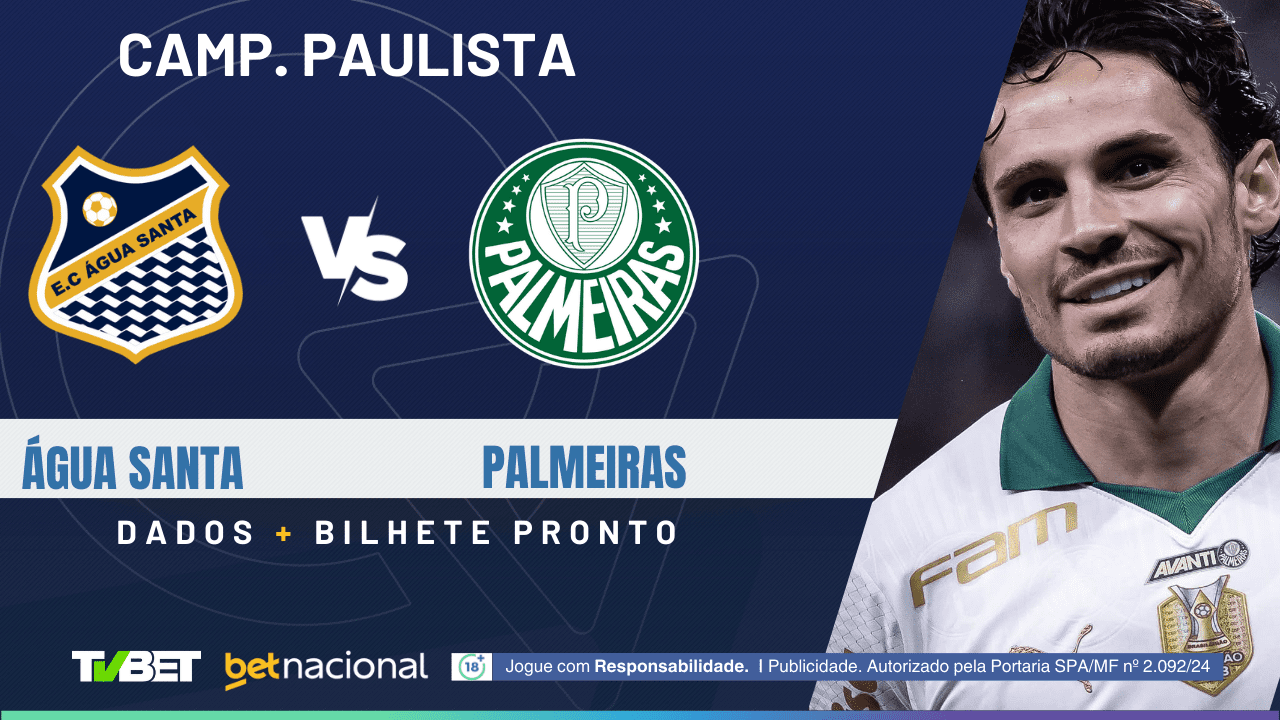 Água Santa x Palmeiras: tempo real, onde assistir, horário, escalações ...