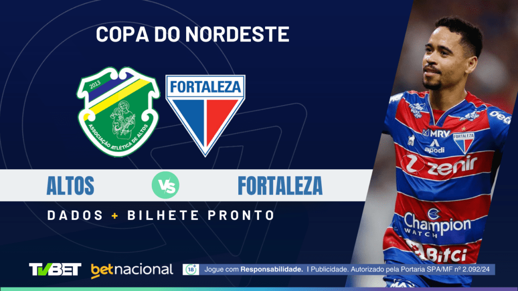 Altos x Fortaleza - Copa do Nordeste 2025
