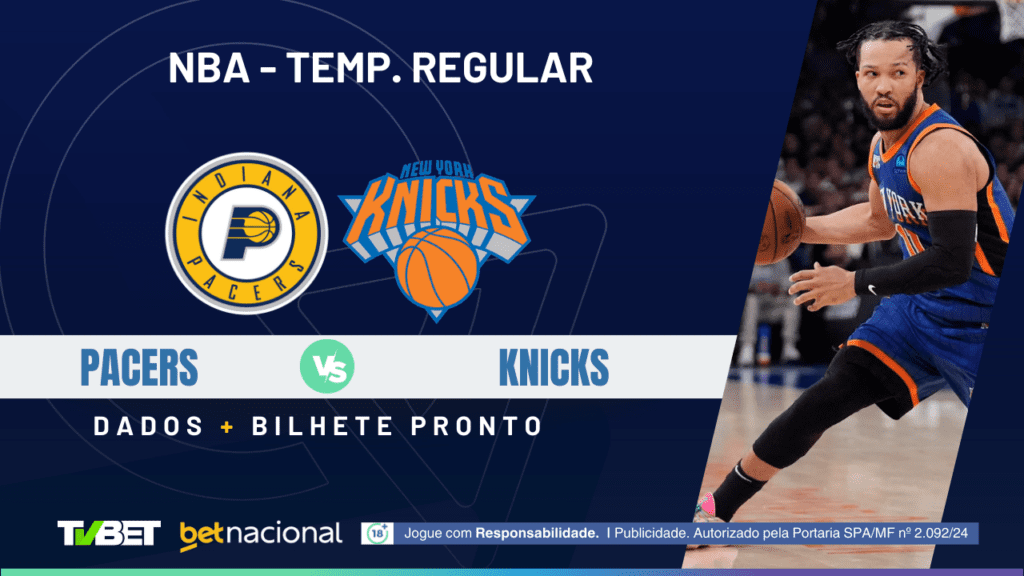 Pacers x Knicks - NBA 2024/25