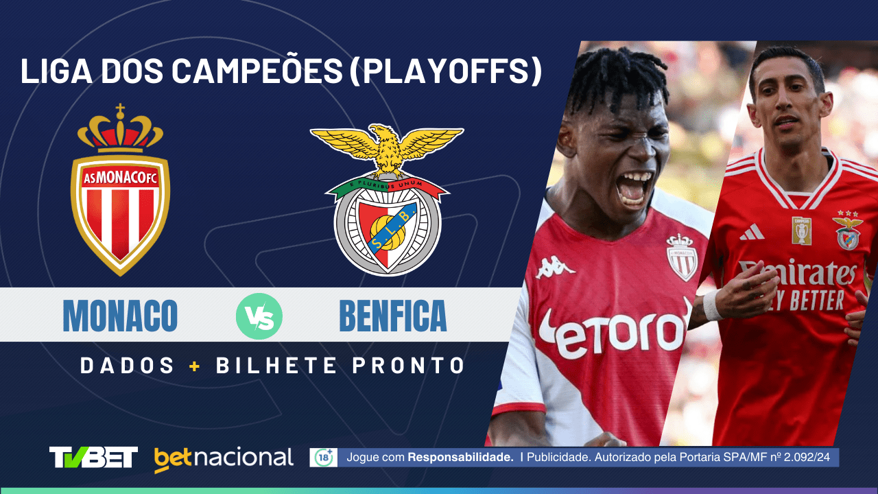 Monaco x Benfica: tempo real, onde assistir ao vivo, horário ...