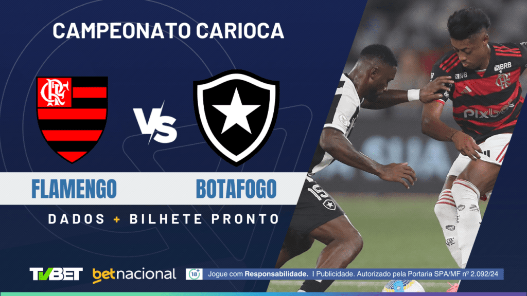 Flamengo x Botafogo - Carioca 2025