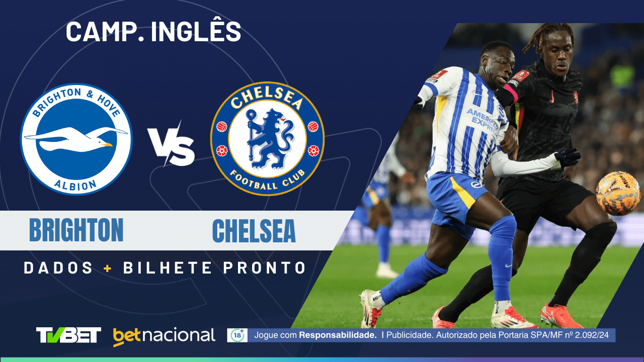 Brighton x Chelsea: tempo real, onde assistir, horário, escalações e ...