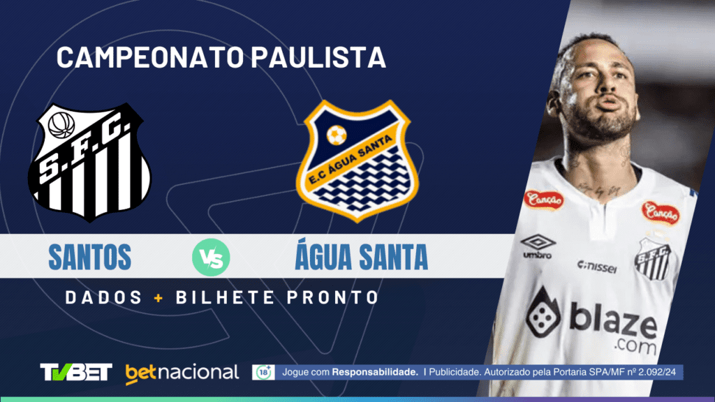 Santos x Água Santa