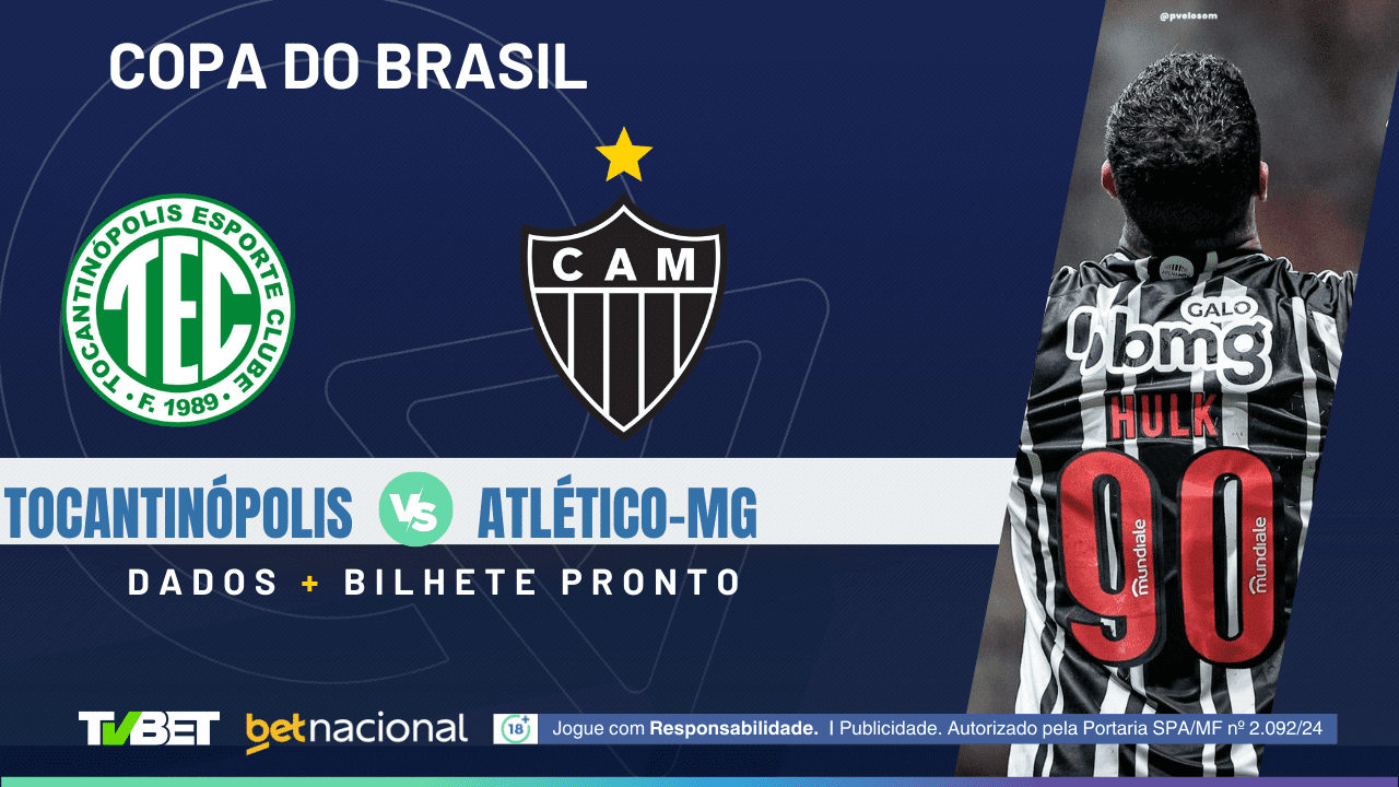 Tocantinópolis x Atlético-MG: tempo real, onde assistir, horário ...