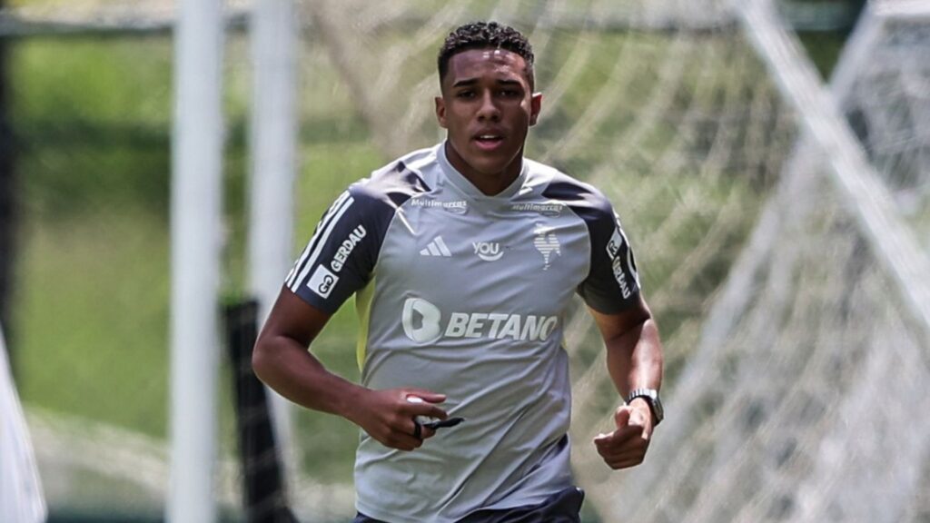 Brahian Palacios, do Atlético-MG, está na mira do Vasco (Foto: Reprodução)