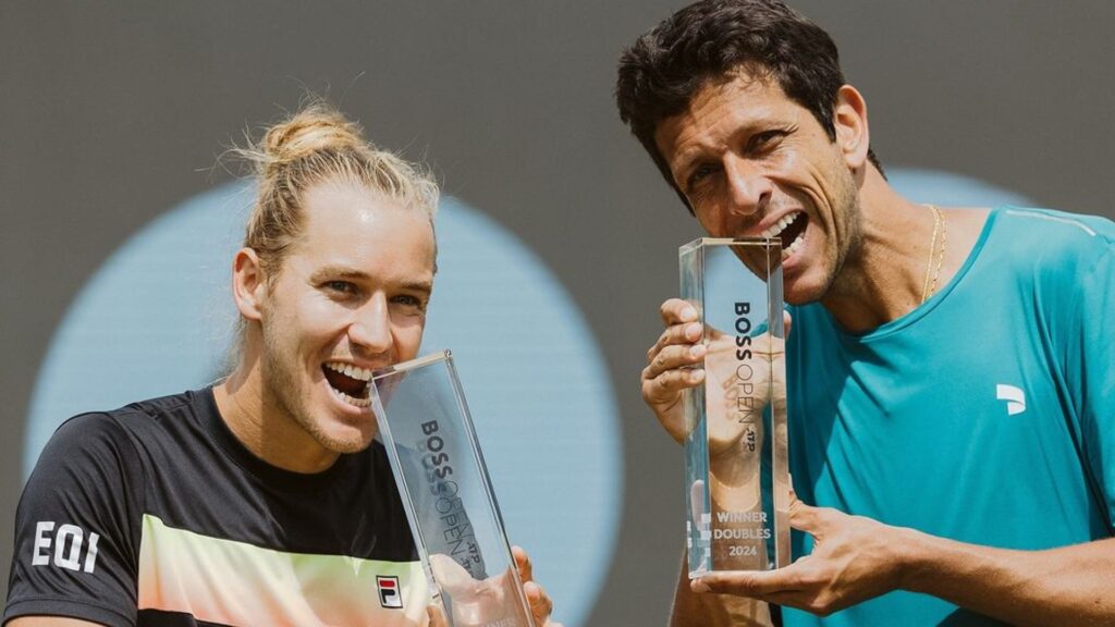 Dupla foi campeã do ATP 250 de Stuttgart em 2024