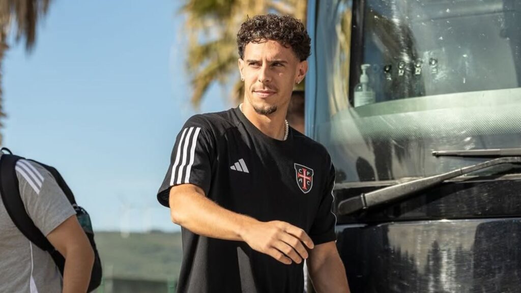 Atacante Nuno Moreira é o novo reforço do Vasco (Foto: Reprodução)
