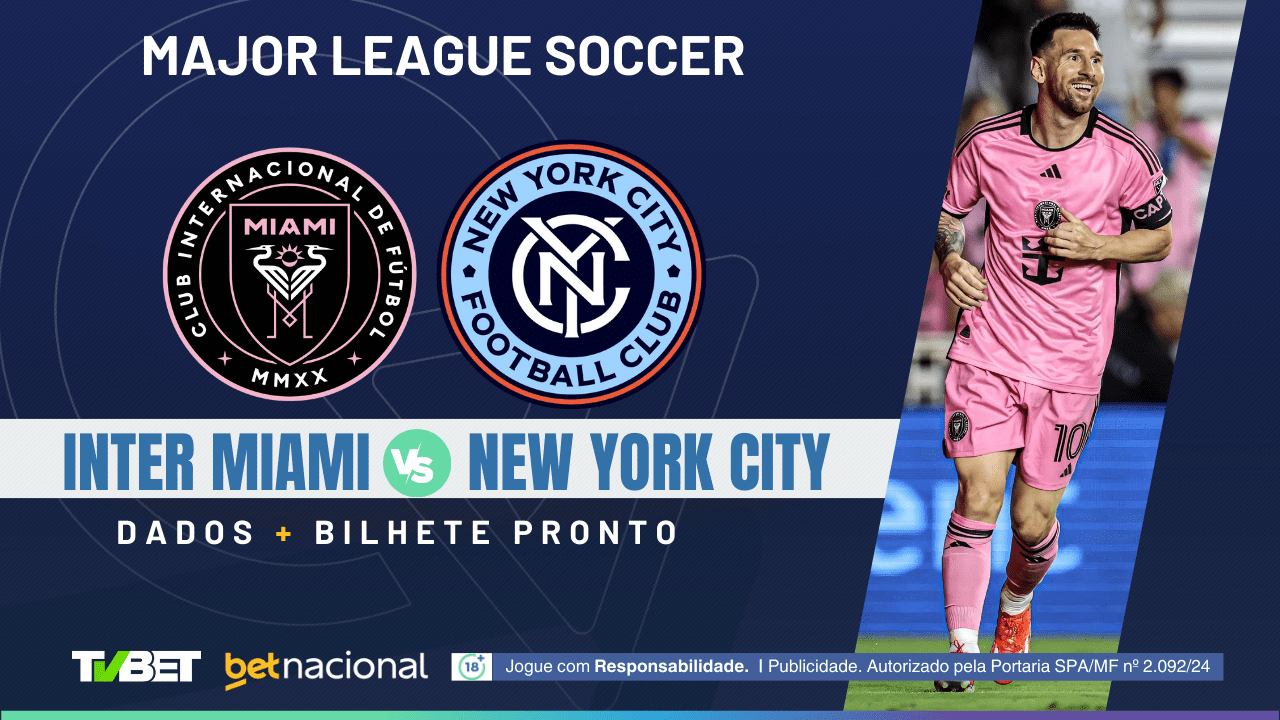 Inter Miami x New York City: tempo real, onde assistir, horário ...
