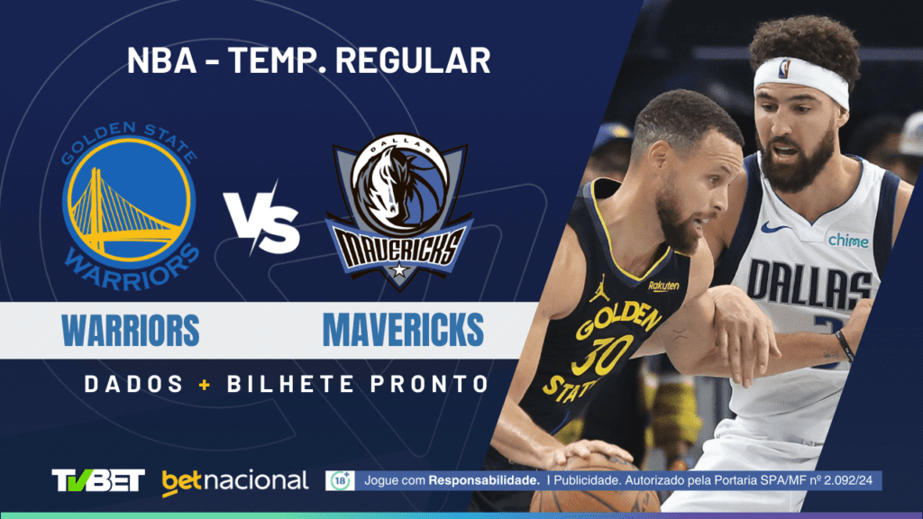 Warriors x Mavericks - NBA 2024/25