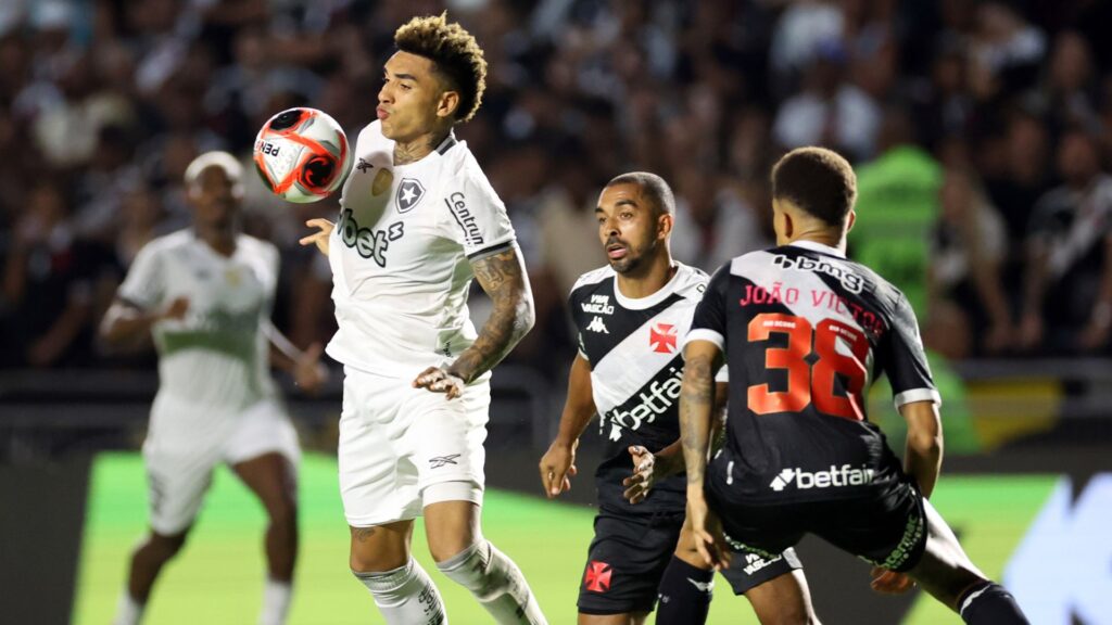 Botafogo foi derrotado pelo Vasco