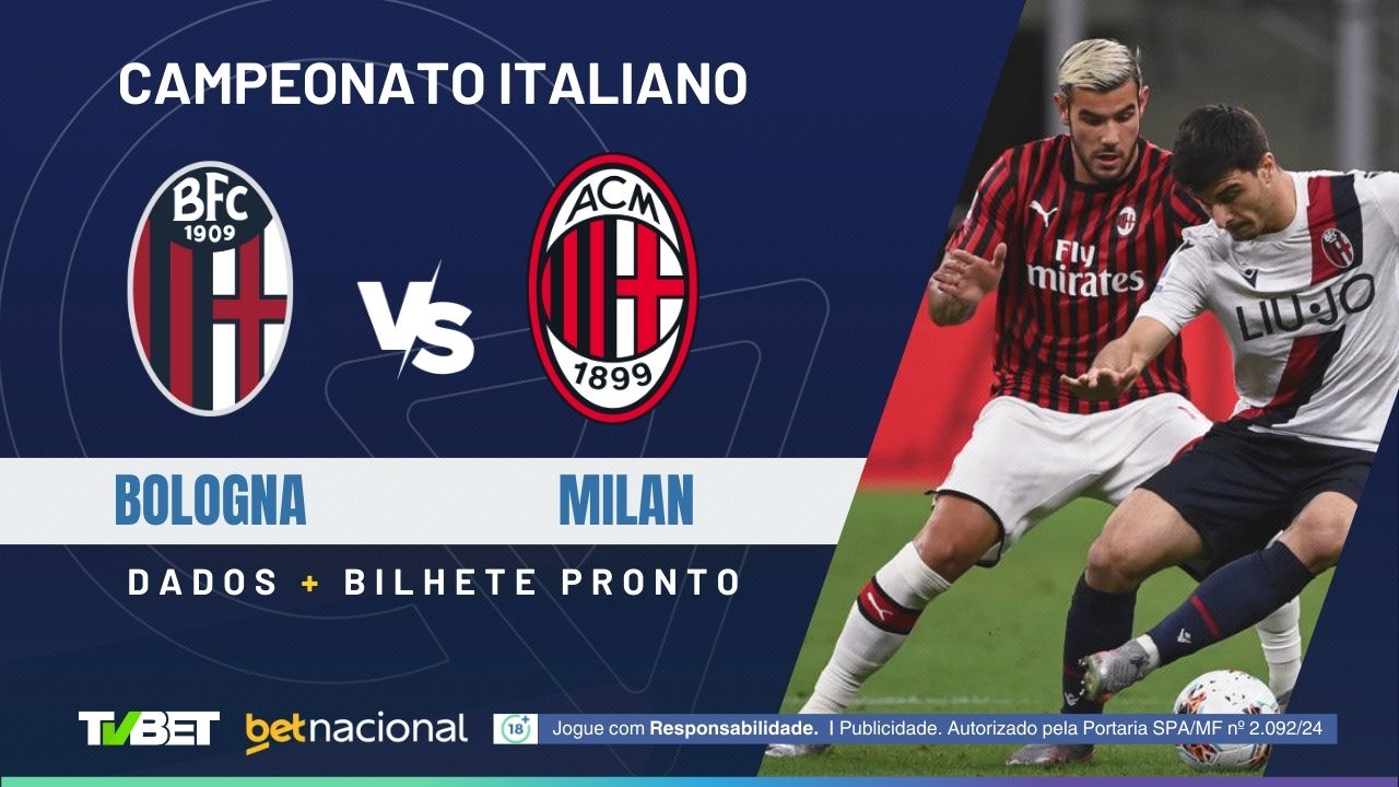Bologna x Milan: tempo real, onde assistir, horário, escalações e ...