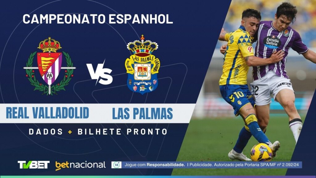 Real Valladolid x Las Palmas