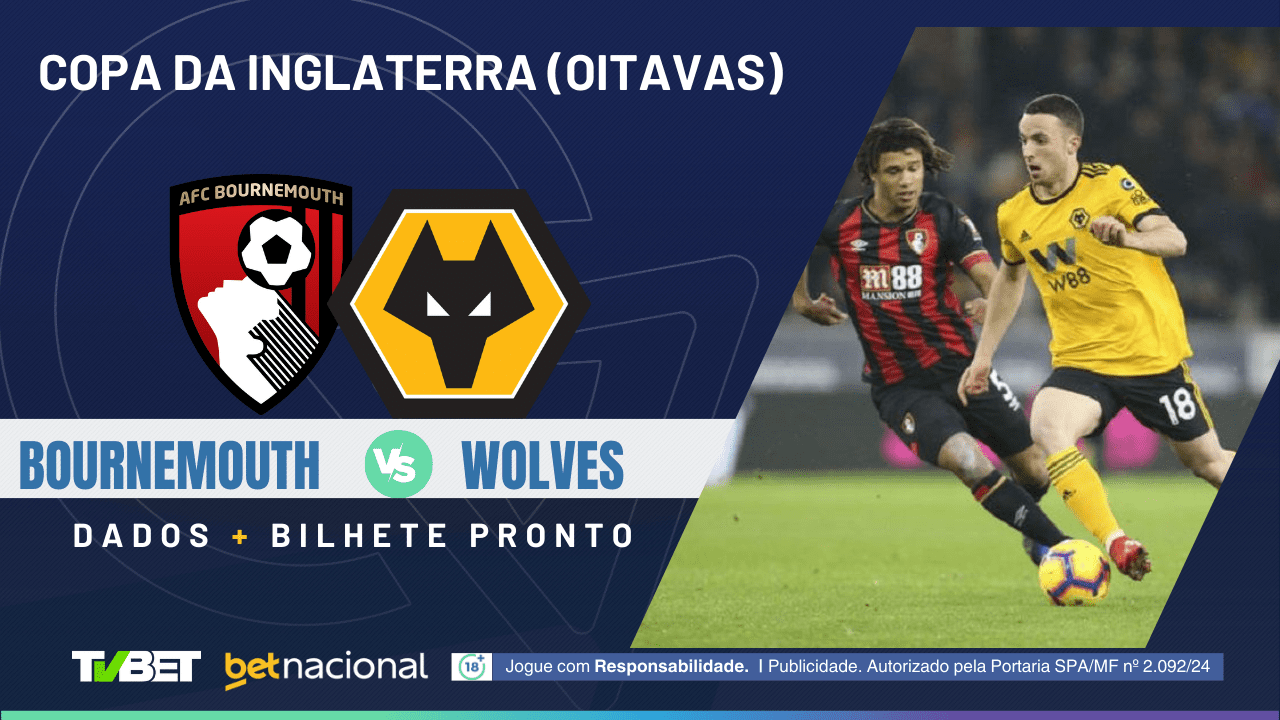 Bournemouth x Wolverhampton: tempo real, onde assistir, horário ...