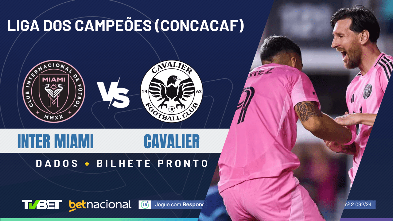 Inter Miami x Cavalier: tempo real, onde assistir ao vivo, horário ...